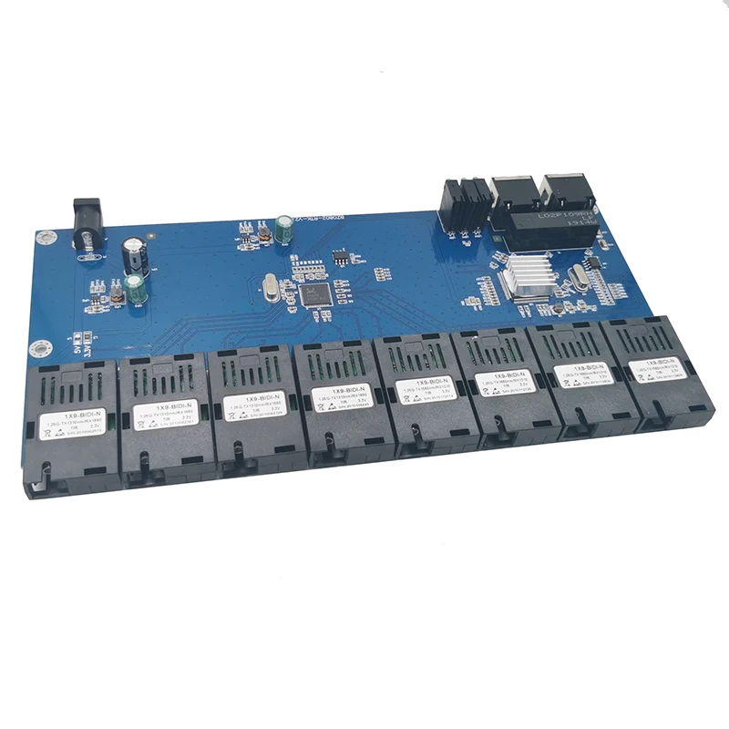Gigabit Industrial Grade Single Mode Single Fiber