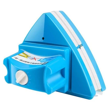 

Double-Sided Window Cleaner Glass Wiper netic Cleaning Tool Five-Step Adjustable netic Slider Cleaning Brush Tool