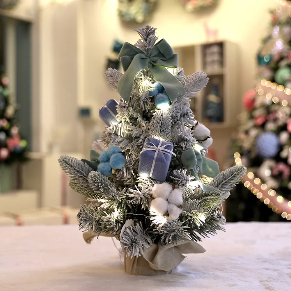 Мини-елка DIY маленькая сосна кедр Размещенный стол настольный домашний Декор Рождественская елка Декор украшение дома аксессуары