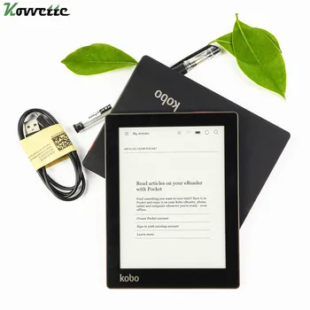 

6 inch resolution 1024x758 e-book Kobo Aura e-book N514 reader e-ink built-in headlight e-book reader WiFi 4GB memory
