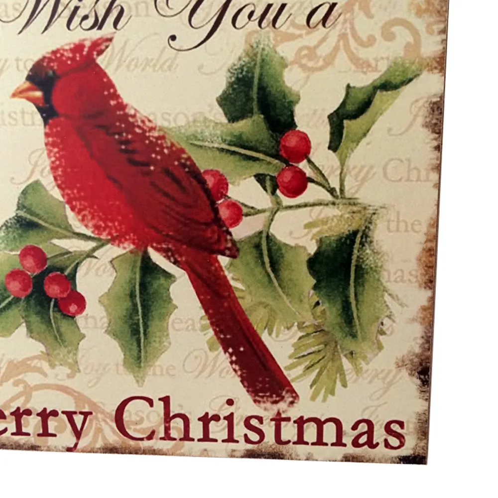 ChristmasHanging Ornaments Happy Christmas Party Wooden Pendant Door Decorations Hanging Party Decoration ozdoby swiateczne