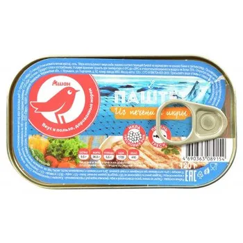 

Food Canned Food Canned Meat Paste (паштет) Красная птица АШАН 515139