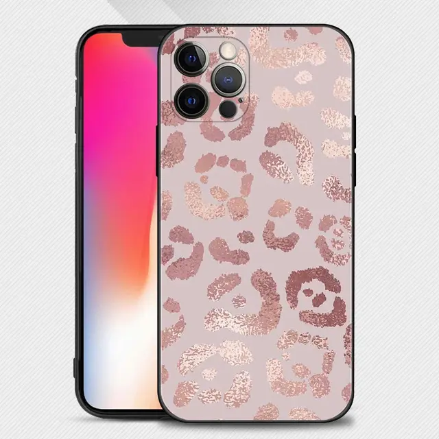 Beautiful Rose Bling Picture Silicone Case For Apple iPhone 13 12 11 Pro Max XS Max XR X 7 8 Plus 13 12 Mini 6S SE 2020 Shell B03