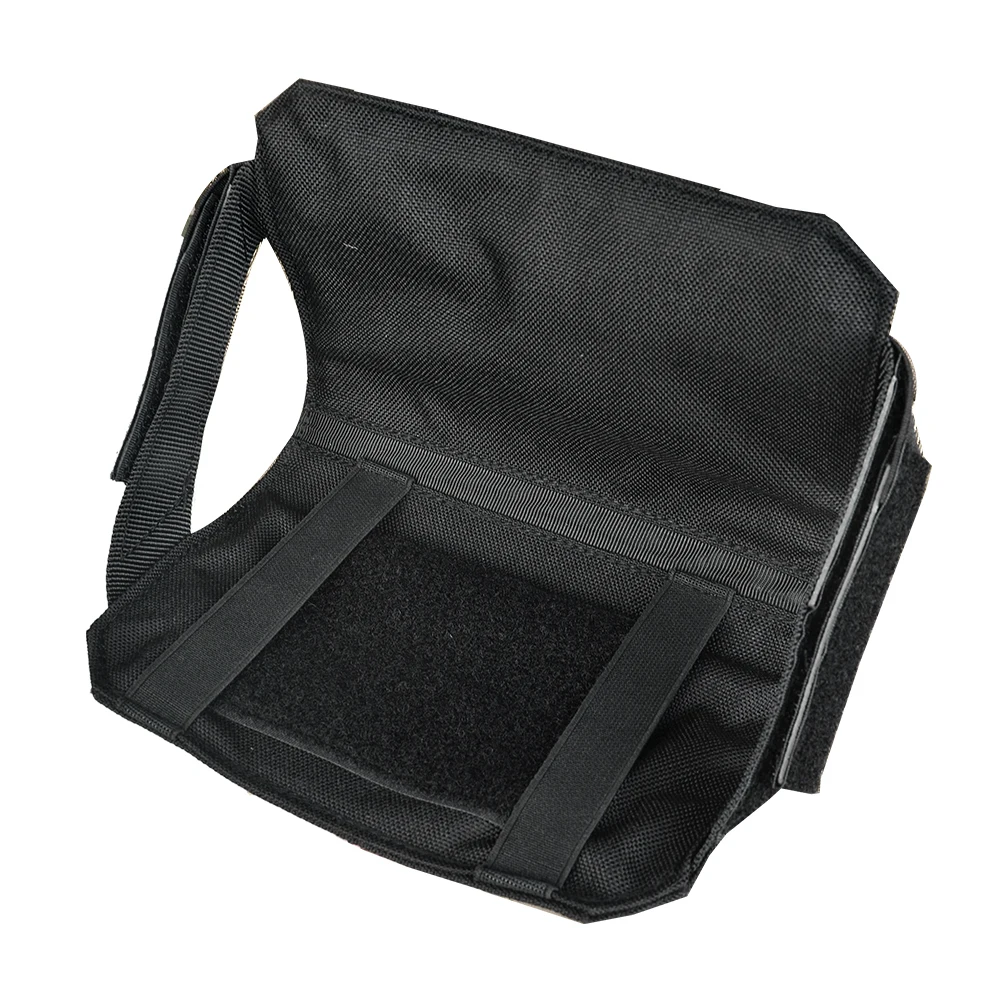 전술 MOLLE 휴대폰 지도 홀더 캐리어 파우치, 조끼 플레이트, 전면 패널 벨트, 점착성 팩, EDC 유틸리티 나일론 사냥 액세서리
