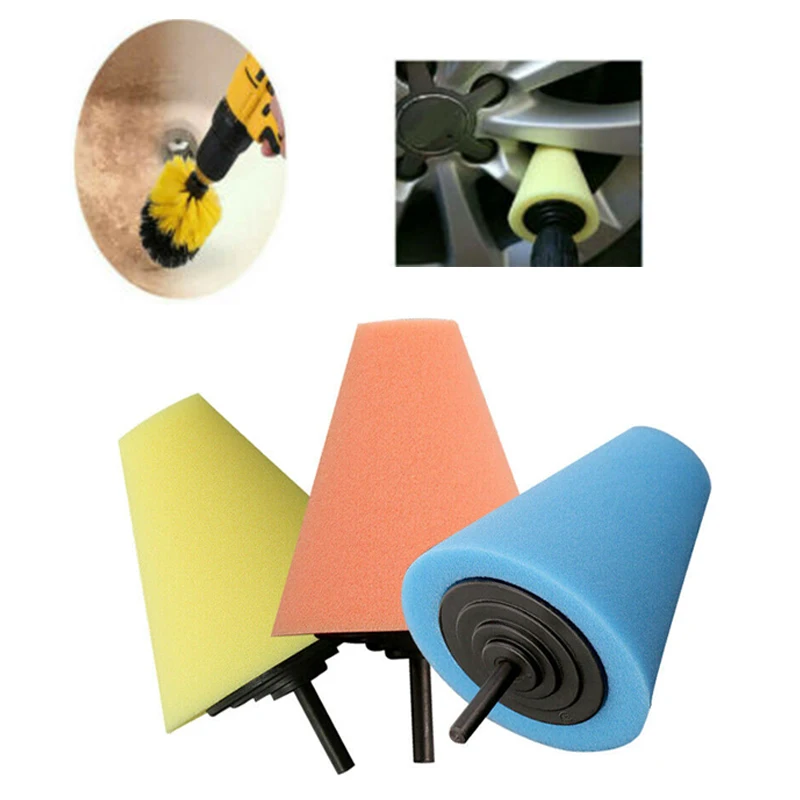 3 * насадка в виде щетки и полировальная Подложка для губки набор предназначен
