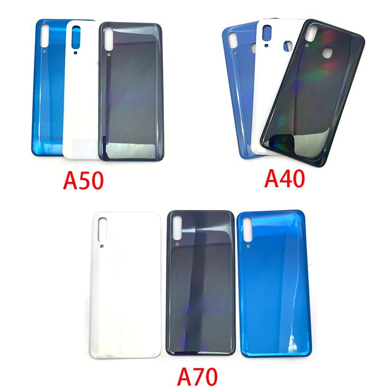 Наклейка на заднюю крышку аккумулятора для Samsung Galaxy A40 A50 A70 A405F A505F A705F|Корпусы и