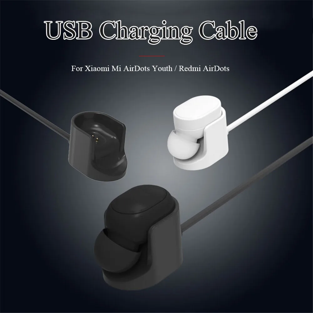 1 шт. usb-кабель для зарядки зарядное устройство для наушников для Xiaomi mi AirDots Youth Red mi AirDots Bluetooth зарядное устройство для наушников Аксессуары