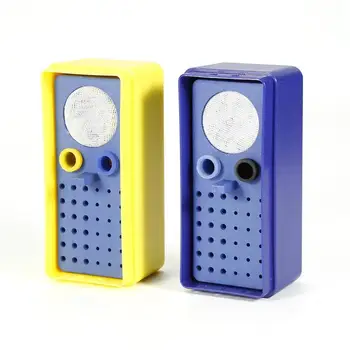 

New Dental Bur Holder Stand 72 Holes Autoclavable Sterilization Case Tools Dental Suppies Random Color