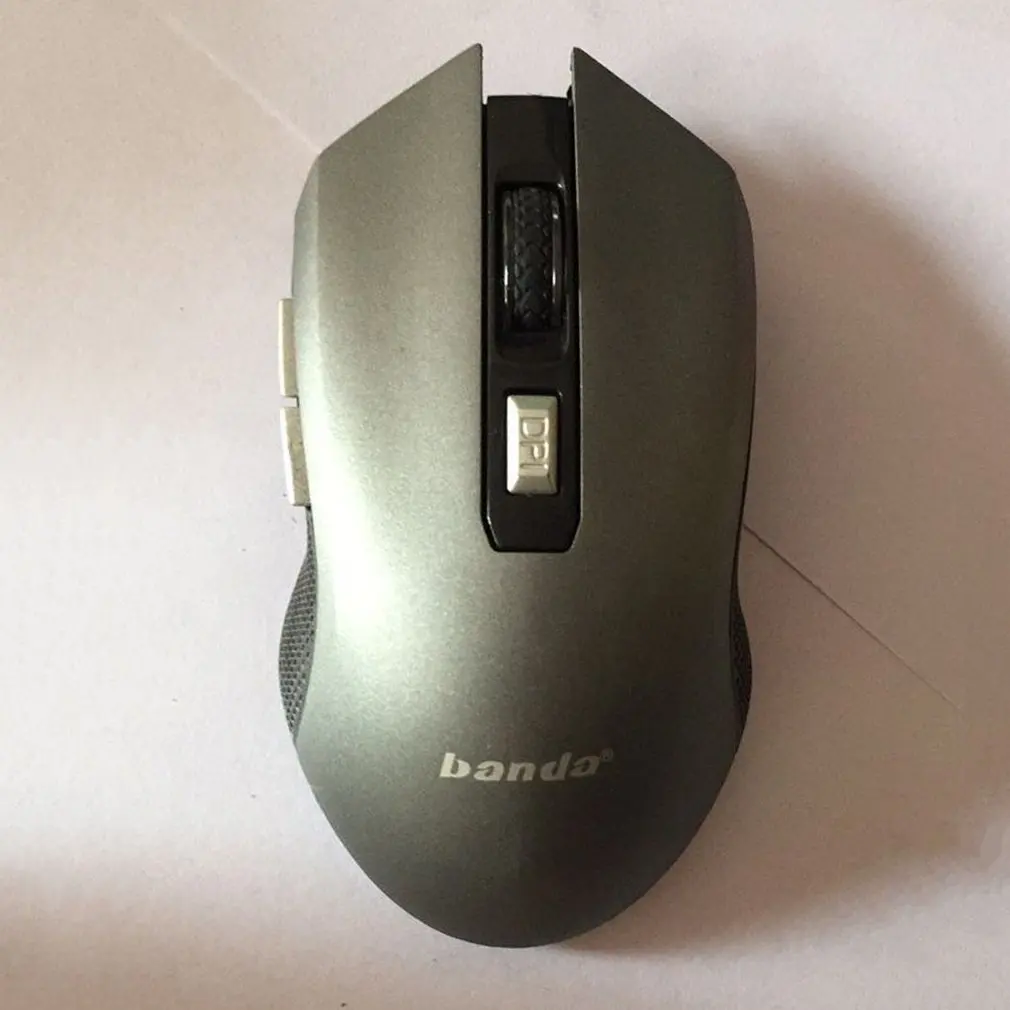 

W172 2.4GHZ Wireless Optical Mouse 1600 DPI 6 Keys Gaming Mouse for Game Office Leisure Use