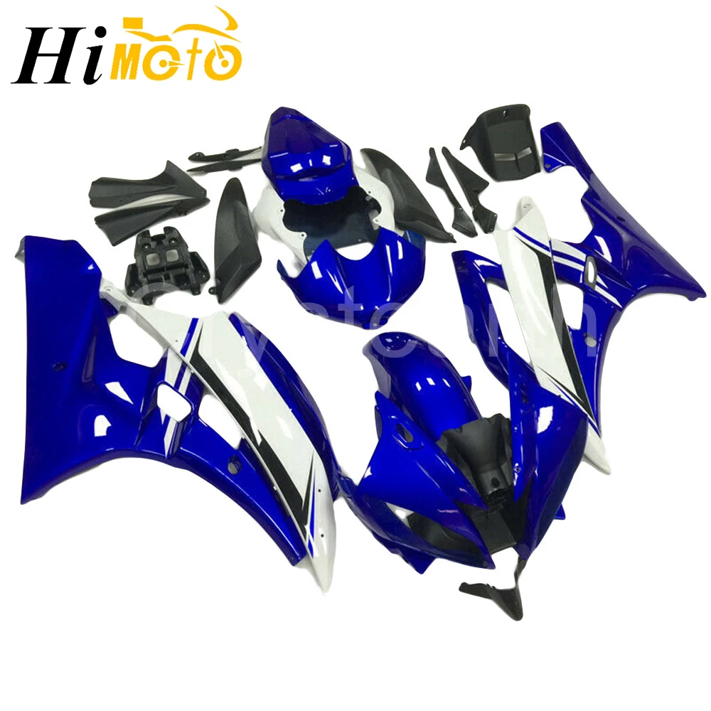 Для 06 07 Yamaha YZFR6 YZF R6 YZF-R6 2006 2007 мотоцикл Красный Черный Полный комплект обтекателя корпус Рабочая рама крышка бака боковая панель защита