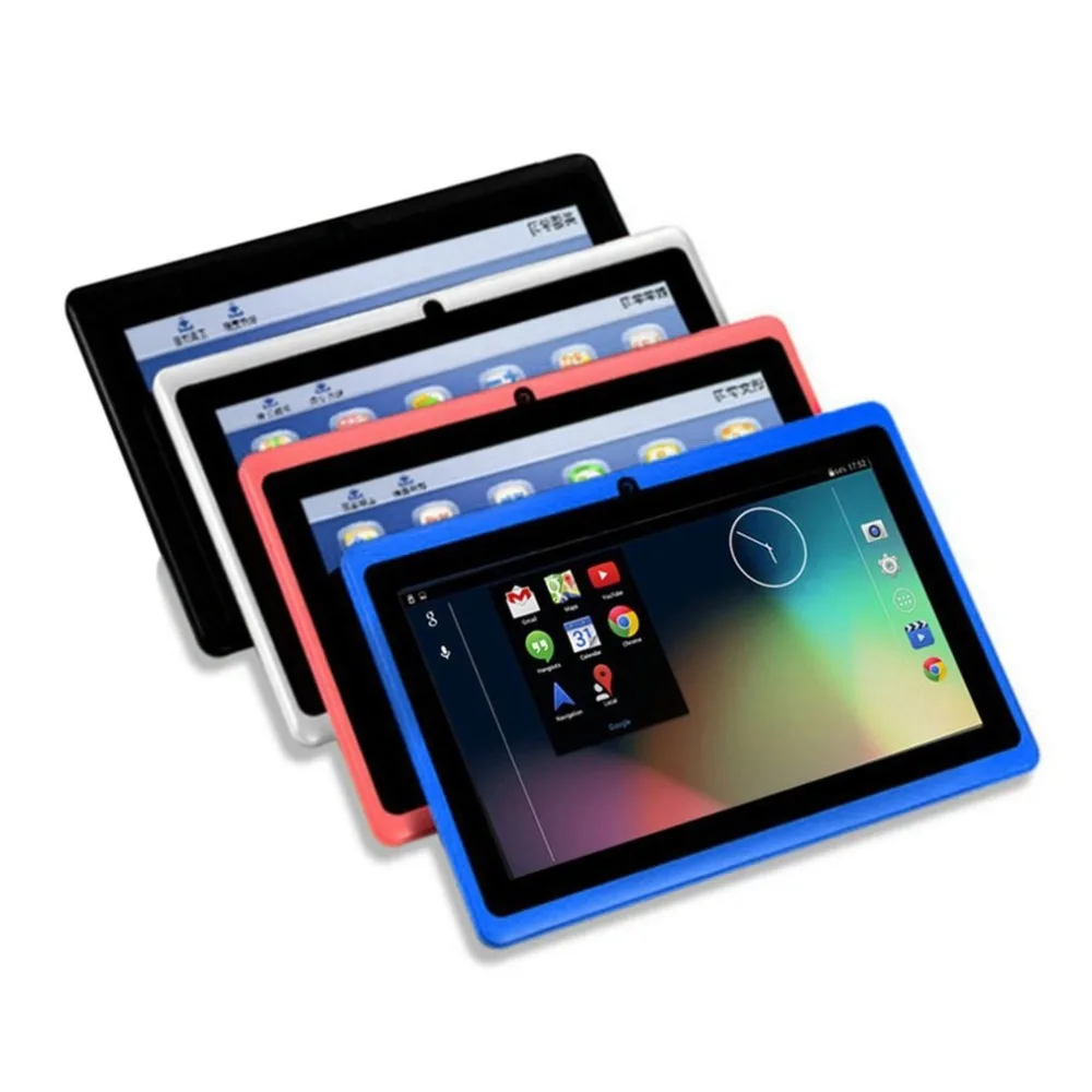 

Tablet 7 Inch Android TFT Display HD 1080P 1024x600 Quad Core Kids Gift Tablet Bluetooth Wifi 512MB+8GB Games Tablet Dual Camera