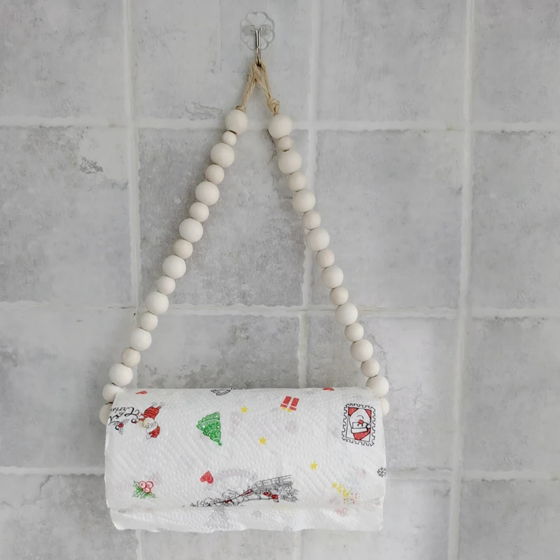 Toilet Paper Holder Wall Mounted WC Washroom Bathroom Accessories Wooden Rolling Paper Tissue Holder Toilet Towel Rack paper towel holder toilet paper holder toilet roll holder tissue holder