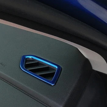 

For Haval F7 F7X 2019 Car Front Air Conditioner Outlet Frame Trim Chrome Interior Mouldings Decoration Car Accessories