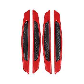 

Universal Rubber Anticollision Car Corner Bumper Guard Protector Anti-Scratch Strips Sticker Auto Accessories