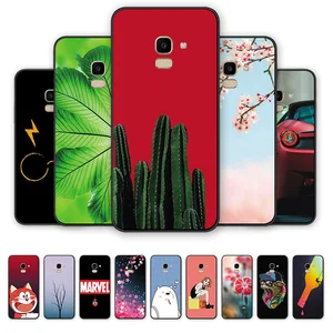 Samsung Galaxy J6(18)  Cute Pretty Phone cover Adstract For Samsung Galaxy J6(18) Floral vintage funda Samsung Galaxy J6(18)