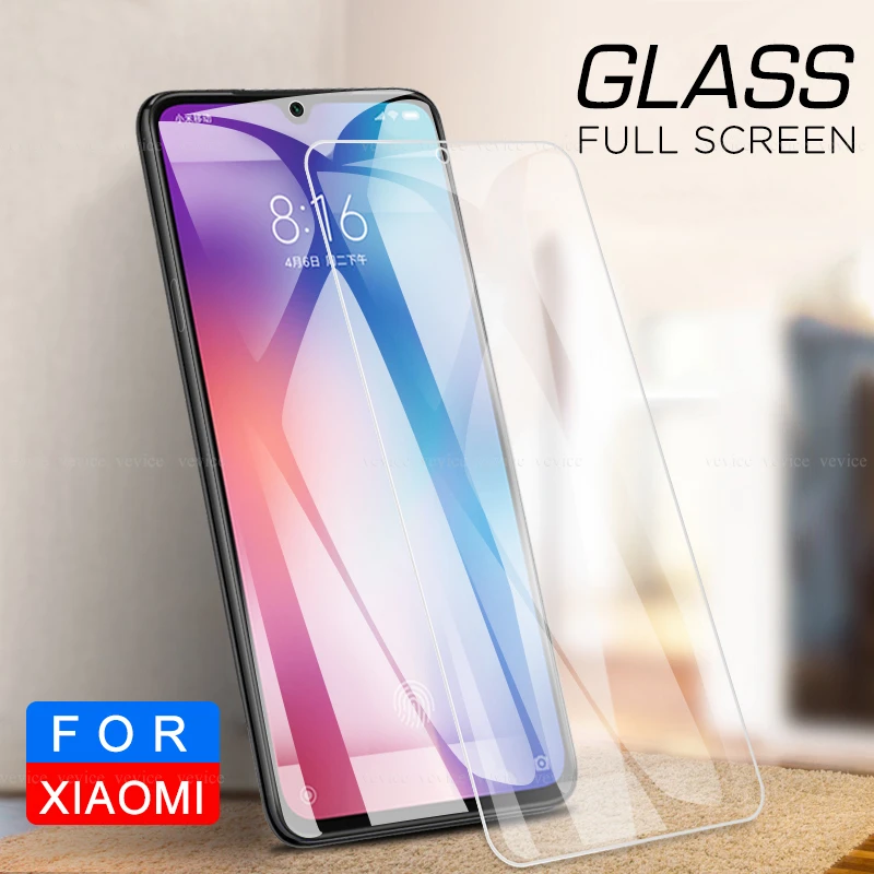 

3Pcs Tempered Screen Protector Glass Film For Xiaomi Redmi 7A Note 7 Pro 7 K20 Mi 9 SE A3 Mi 9T Pro CC9 CC9e Pocophone F1 Play