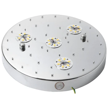 

Modern Led Crystal Aisle Lights Living Room Hallway Entrance Balcony Hotel Hanging Spiral Staircase Small Ceiling Lamp