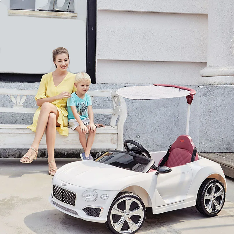 

Children's electric car SUV rechargeable four drive four wheel battery-powered W remote control outdoor riding Bluetooth vehicle