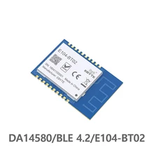 

Cojxu ultra low power 2.4 ghz Bluetooth Module E104-BT02 small SMD DA14580 Bluetooth ble 4.2 rf Module Transceiver Wireless