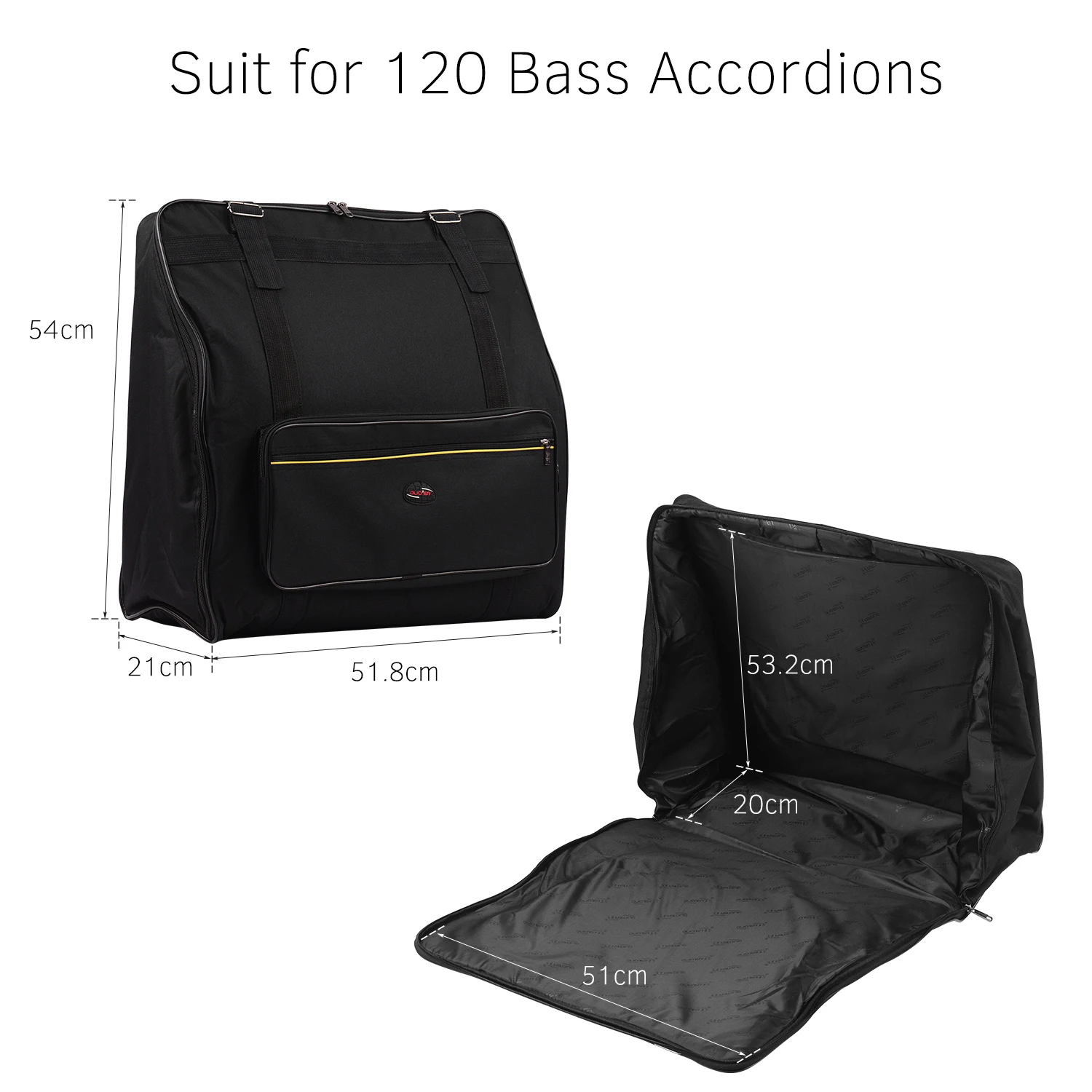 Чехол аккордеон, сумка для Гига, рюкзак с защитой от столкновений, для 120 басов, аккордеонов, музыкальная клавиатура, аксессуары