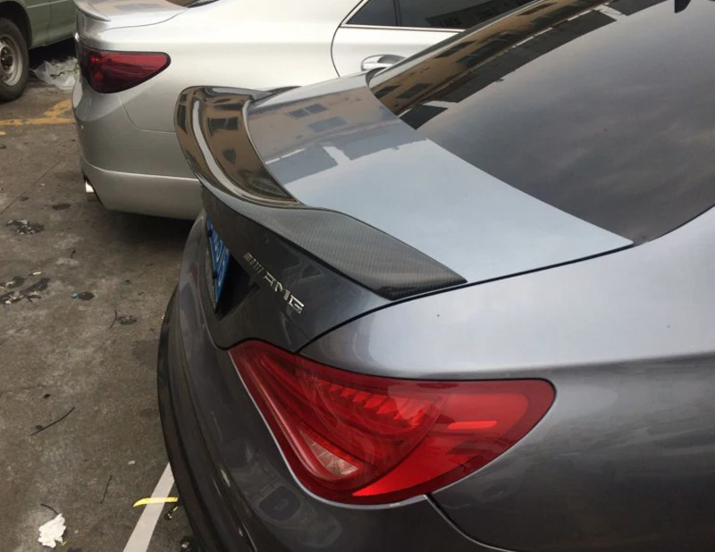 Спойлер для Mercedes CLA CLA45 W117 C117 задний спойлер из углеродного волокна Cla 200 250 260 Renntech