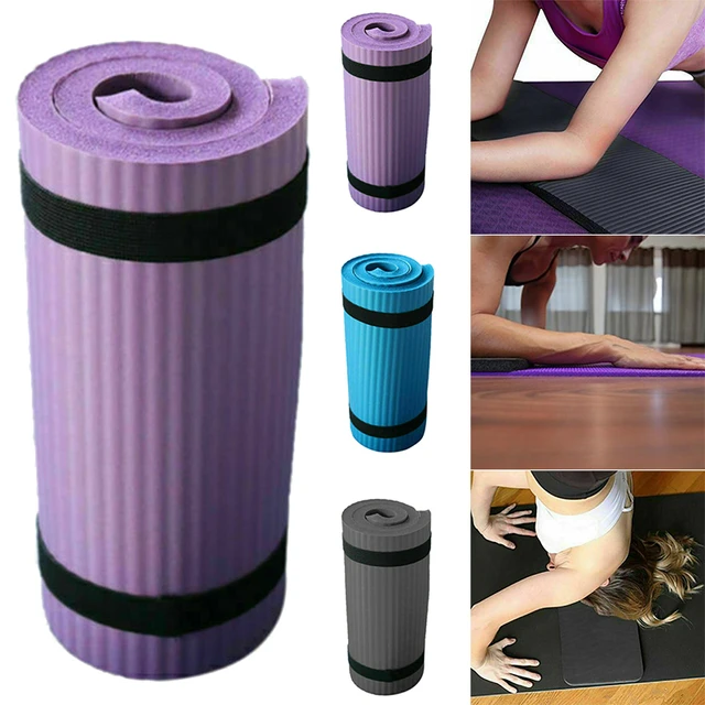 Esterilla gruesa antideslizante para Yoga, Pilates, gimnasio,  entrenamiento, 15mm, Deporte, novedad - AliExpress