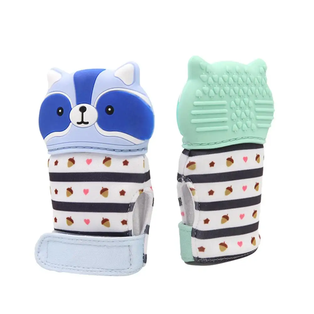 Kidlove Baby силиконовый Прорезыватель для зубов молярные анти-кусающиеся перчатки игрушка анти-едят ручной артефакт детские игрушки для зубов перчатки детские молярные