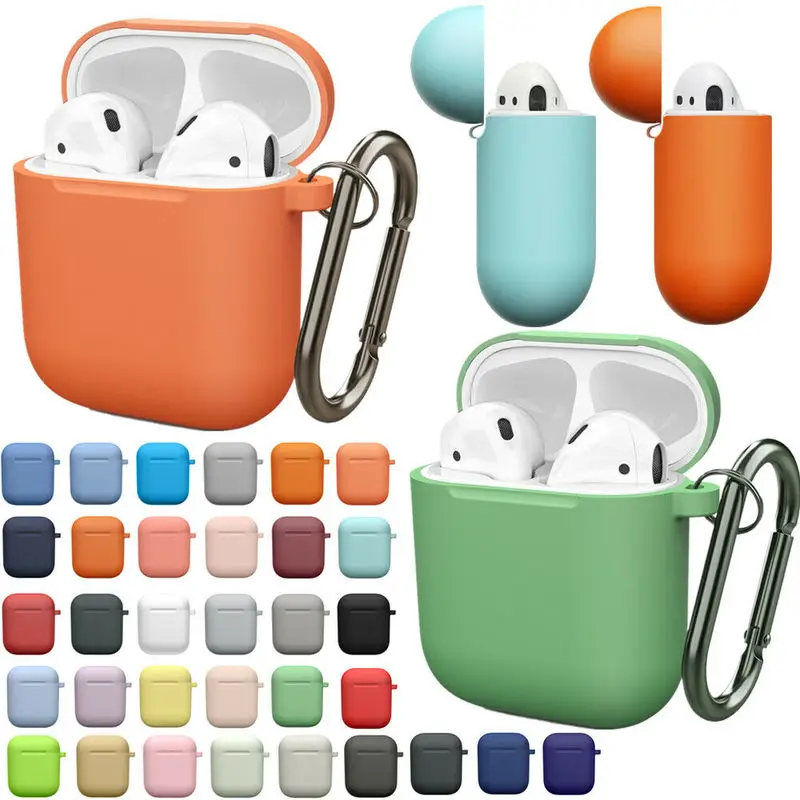 Силиконовый чехол для Apple Airpods противоударный чехол для Apple гарнитура для Airpods чехол s ультра тонкий Air Pods защитный чехол Аксессуары