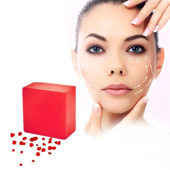 

Face Skin Care Handmade Rose Face Lifting Soap Nose Blackhead Remover Acne Treatment Black Head Mud Plant Perfume Bathing Soaps