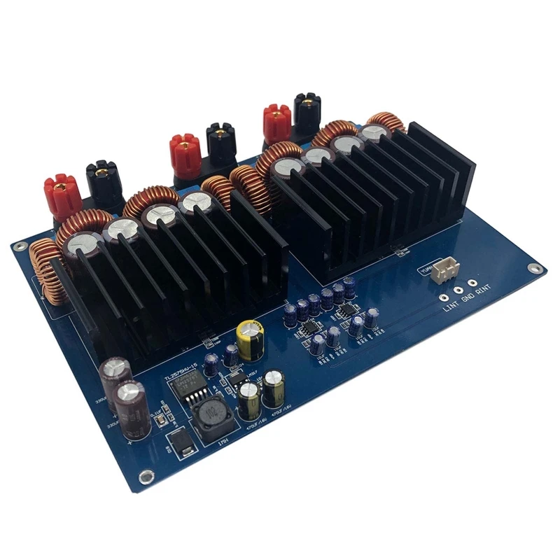 

1200W TAS5630+OPA1632DR 2.0 Channel Class D Digital Amplifier Board 330UF/100Vx4