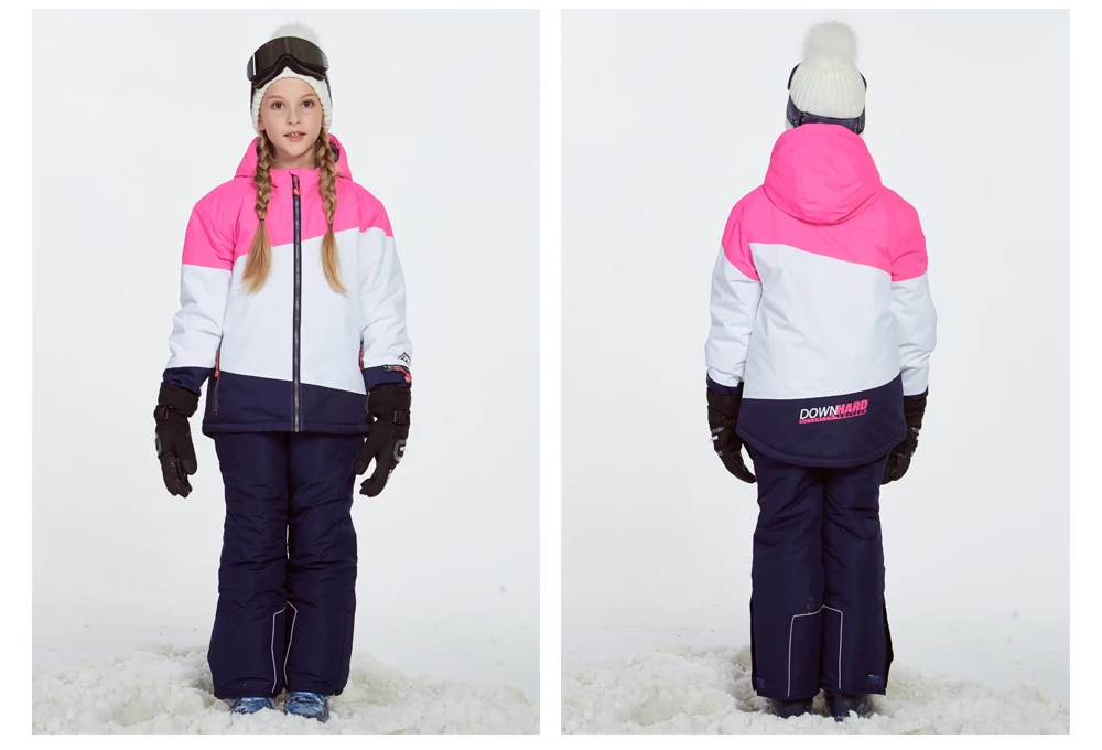 ski jacket and pants