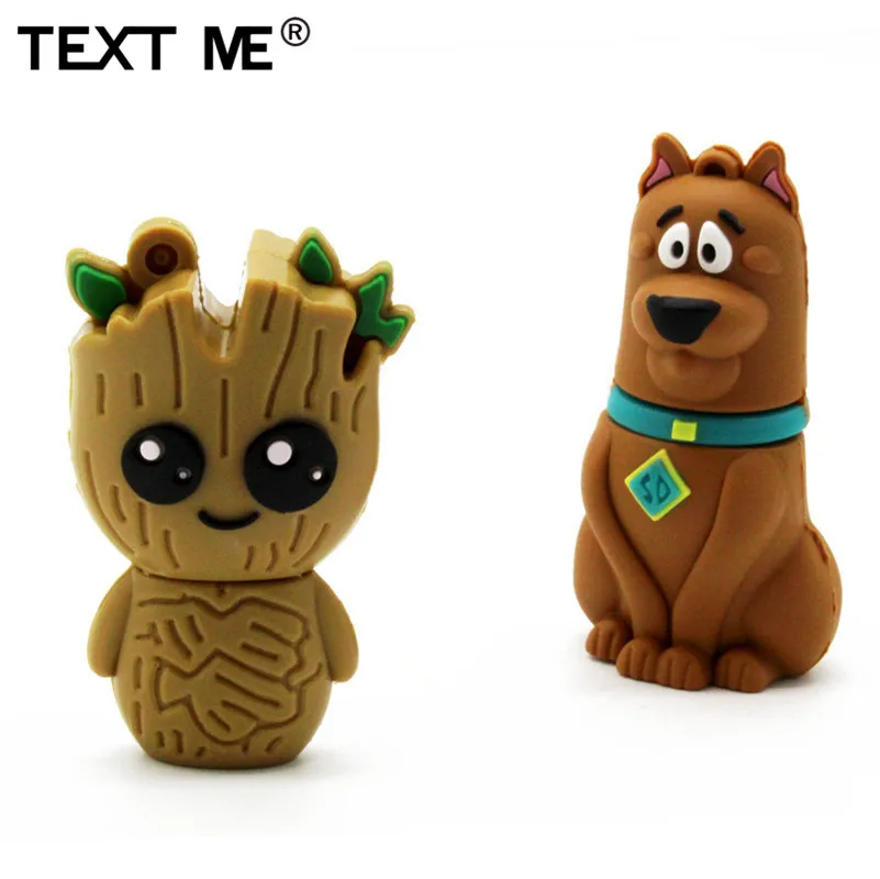 TEXT ME, стиль, милая дерево, демон, собака, клоун, usb флеш-накопитель, usb 2,0, 4 ГБ, 8 ГБ, 16 ГБ, 32 ГБ, 64 ГБ, флешка, подарок
