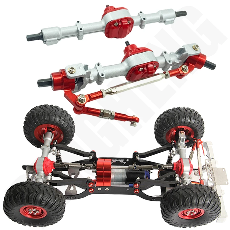 

Metal Front and Rear Axles for MN 1:12 MND90 MND91 MN99 MN99s Remote Control Car Upgrade Accessories