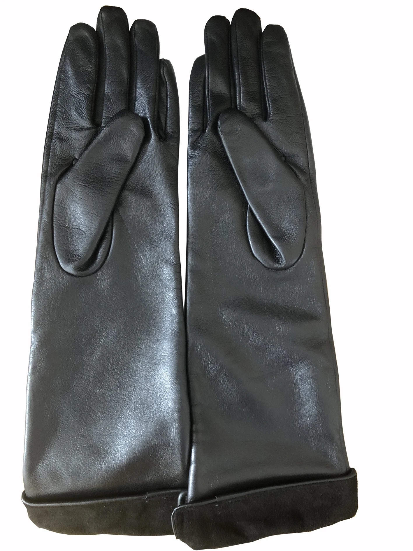 Перчатки осень-зима подарки новые женские перчатки плюс бархат чистая козья кожа теплые длинные перчатки кожаные перчатки ручной работы подарок