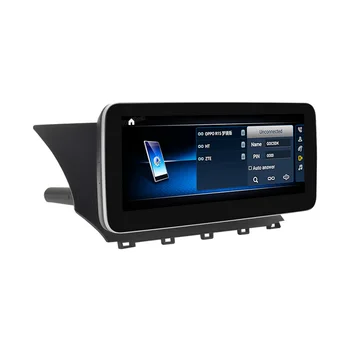 

Navihua 10.25 inch Android 9.0 touch screen 8 core car video player audio navigation multimedia system for Benz GLK 2013-2015