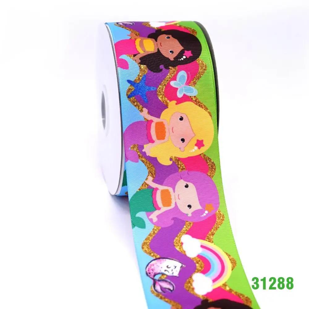 50 ярдов Хэллоуин напечатанный grosgrain ленты 31291 - Цвет: 31288