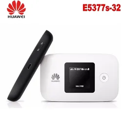 Desbloqueado huawei E5377s 32 E5576 855 4gwifi roteador cat4 150mbps móvel hotspot bolso mifi modem 4g com slot para cartão sim