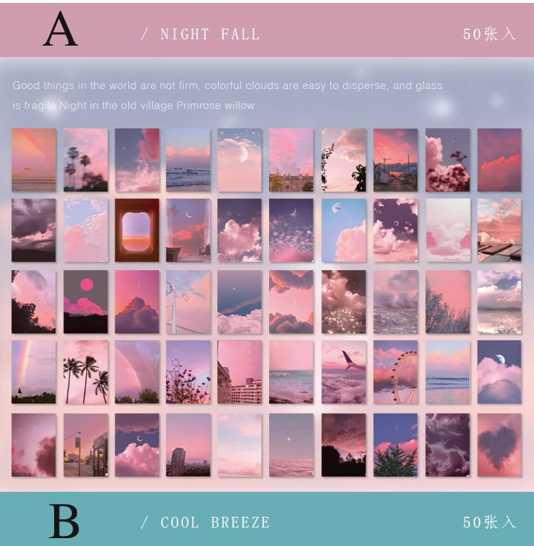 Mr.paper 6 Designs 50 Pcs/book Sky Island Series Ins Style Memo Pads Creative Handbook Stationery Office Supplies Memo Pads Mr.paper 6 Designs 50 Pcs/book Sky Island Series Ins Style Memo Pads Creative Handbook Stationery Office Supplies Memo Pads