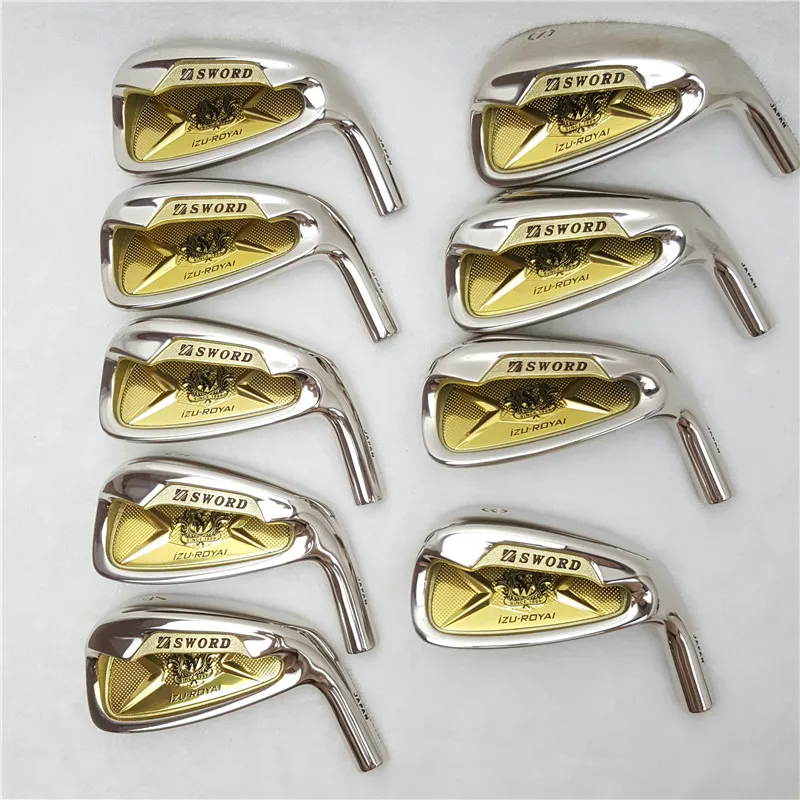 

Golf club SWORD izu golf iron set 4-9PAS (9PCS) golf clubs set graphite R or S flex with head cover free shipping