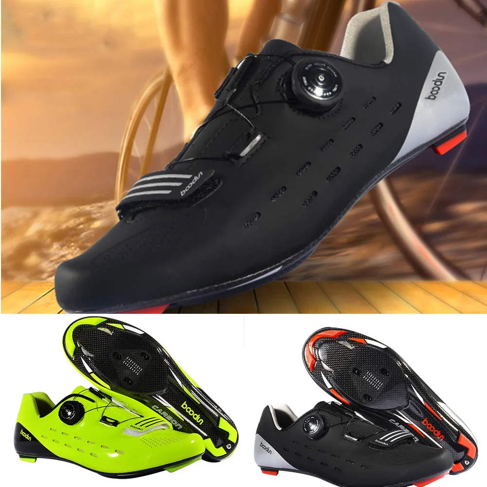 

Cycling Shoes Road Bicycle Self-Locking Breathable Carbon Fiber Bike Shoes Cycling Athletic Shoe JT-889