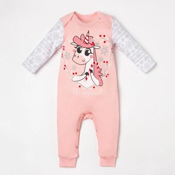 

Jumpsuit Baby I "Unicorn", height 62-68 cm, pink 4940091