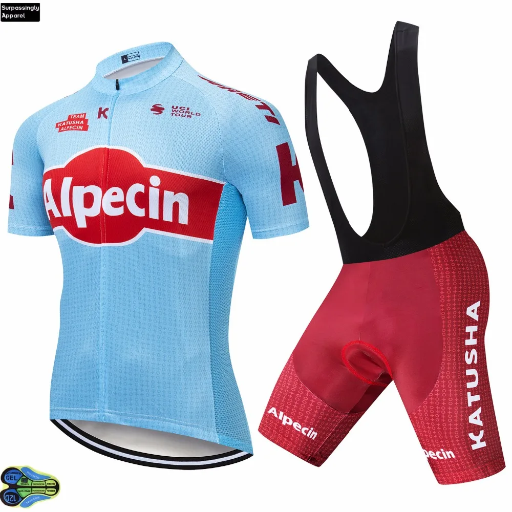 Команда Катюша PRO Велоспорт Джерси 9D гель велосипед шорты Костюм MTB Ropa Ciclismo мужские летние велосипедный майон Culotte одежда