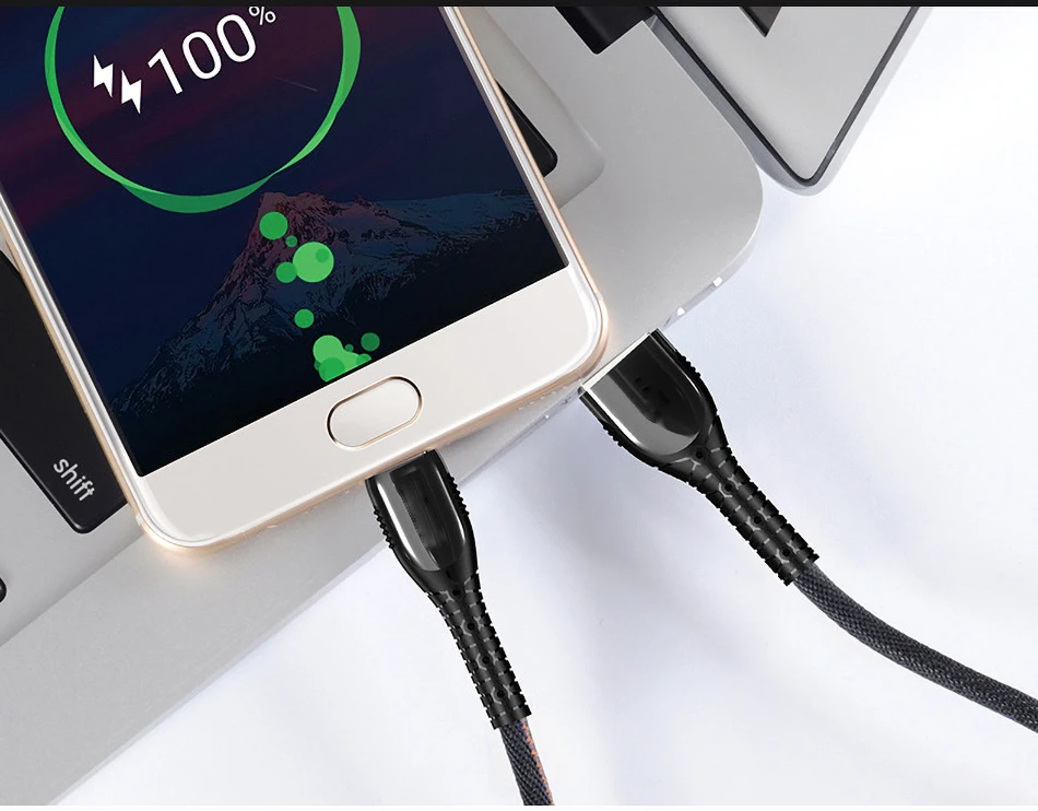 Микро USB кабель 3A провод для быстрого заряда кабель для Xiaomi huawei samsung Microusb Быстрый Зарядное устройство 4,0 3,0 кабели для мобильных телефонов из шнур
