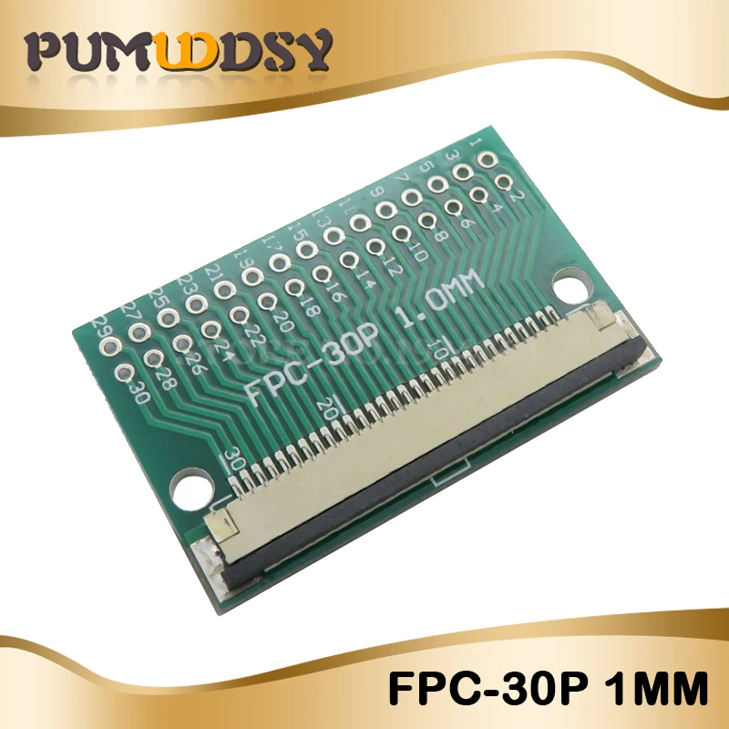 DIY FPC/FFC плата адаптера 1,0 мм разъем 4P 5P 14P 18P 26P 30P 34P 40P