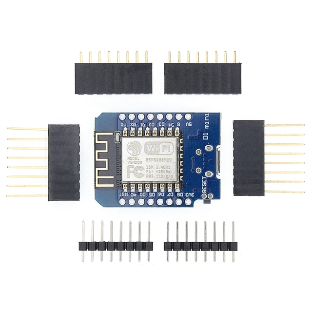 WeMos D1 mini Pro – ESP8266 based WiFi Module