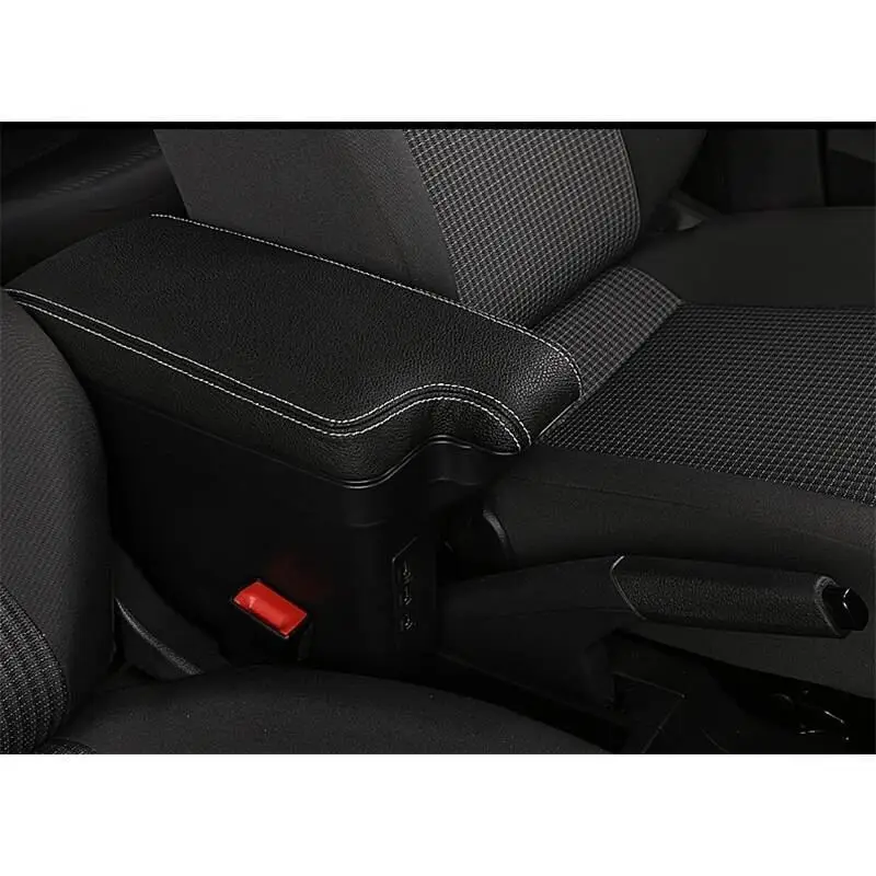 Decorative protector Arm Rest Car Car-styling Modified Modification Decoration Auto Automovil Armrest Box 18 FOR Skoda Rapid