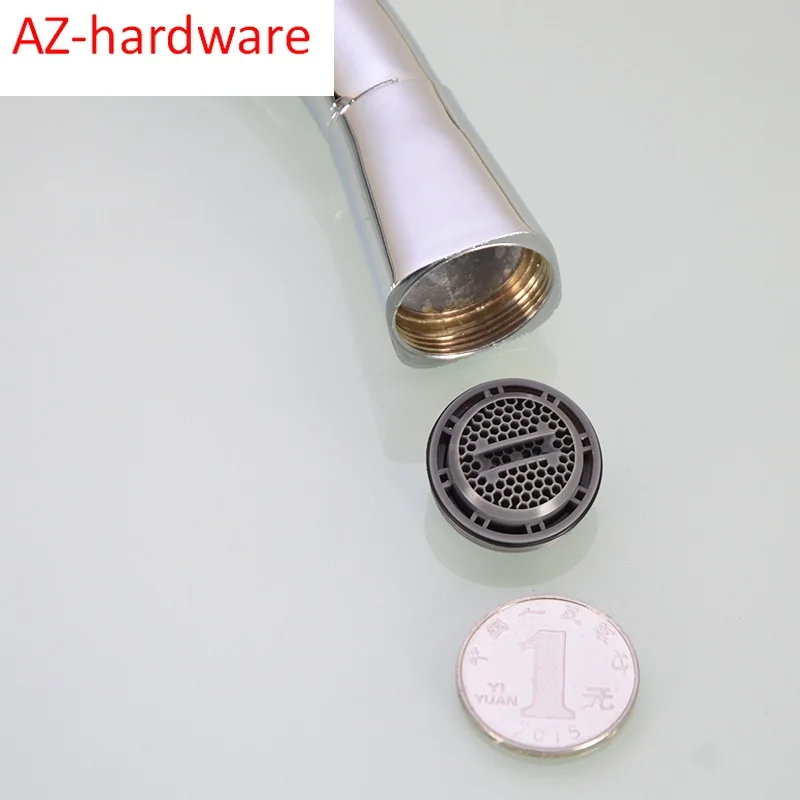 Kitchen basin faucet with built-in bubbler filter core filter inlaid foamer fittings faucet aerator,faucet filter,kitchen faucet,faucet water filter
