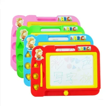 

Children's plastic magnetic writing board graffiti drawing board multicolor early childhood educational toys educational toys