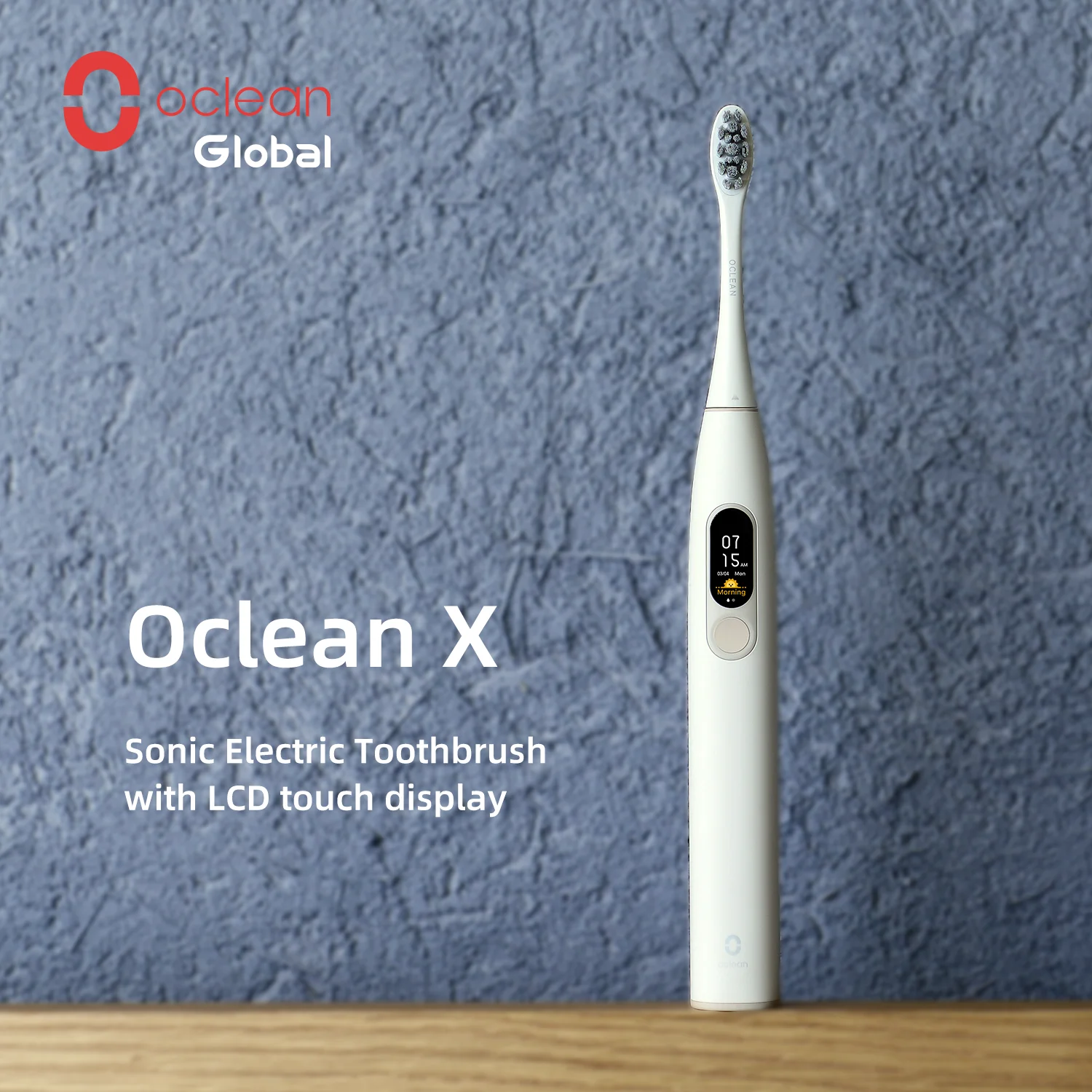 Oclean X Sonic Toothbrush water resistant bluetooth smart LED display Oclean X Sonic Toothbrush water resistant bluetooth smart LED display