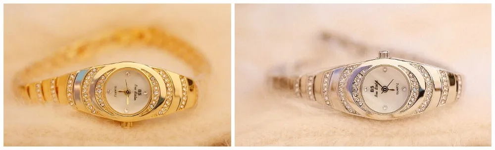 Women Watches Luxury Brand Dress Casual Quartz Small Dial Ladies Wrist Watches Rhinestone Rose Gold Watches for Women 2022